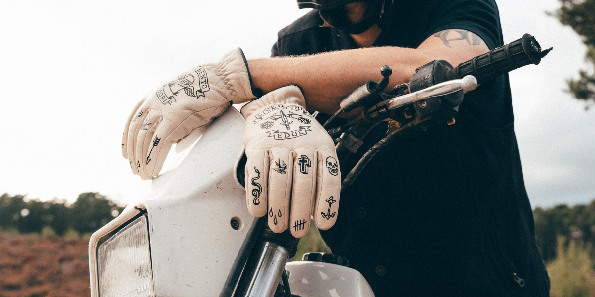 Why Motorcycle Gloves With Tattoos Are A Match Made In Heaven