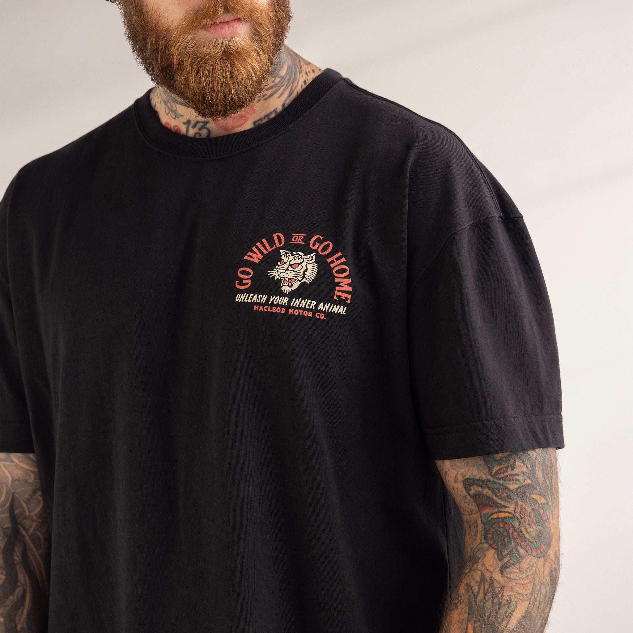 Go Wild or Go Home - Relaxed Fit T-Shirt