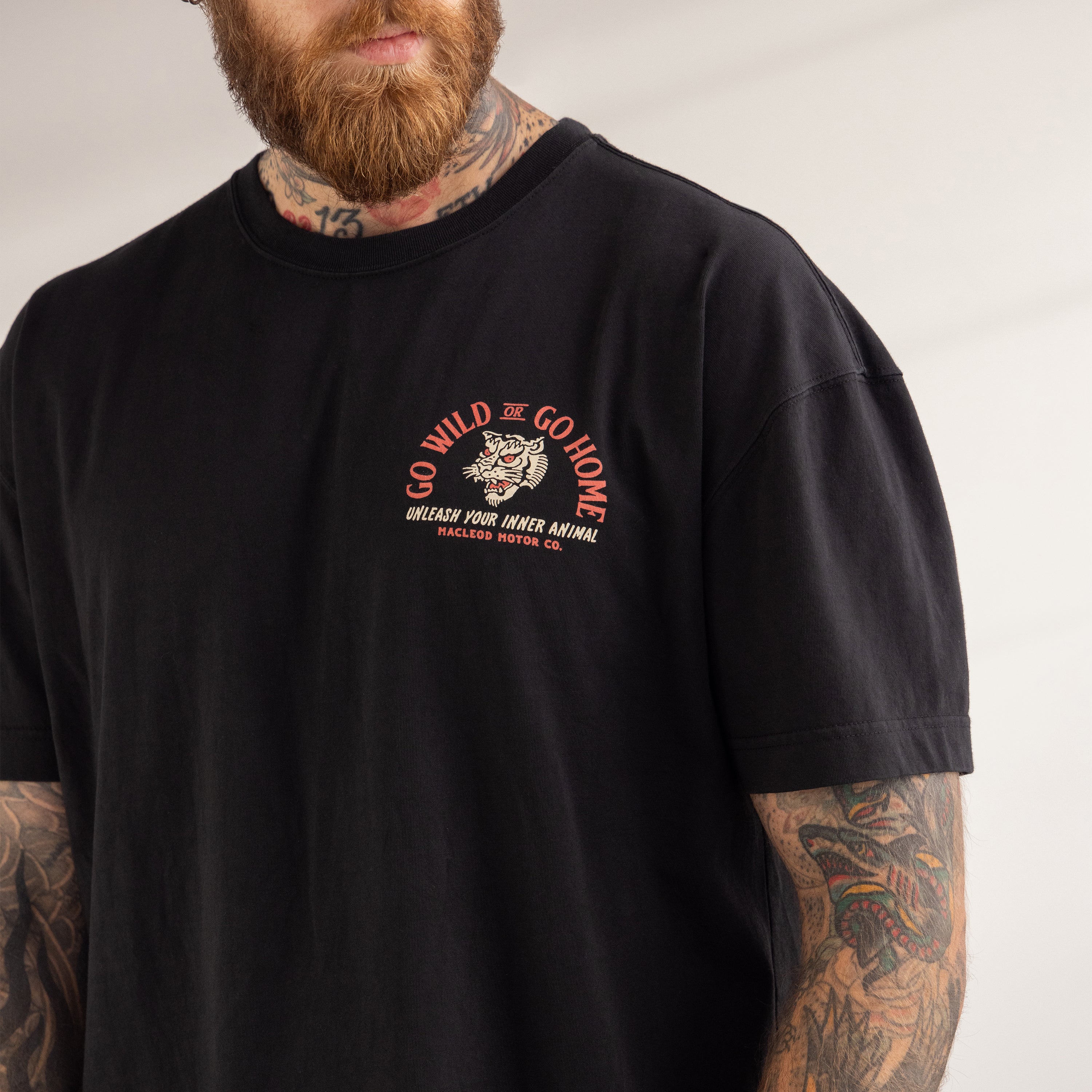 Go Wild or Go Home - Relaxed Fit T-Shirt