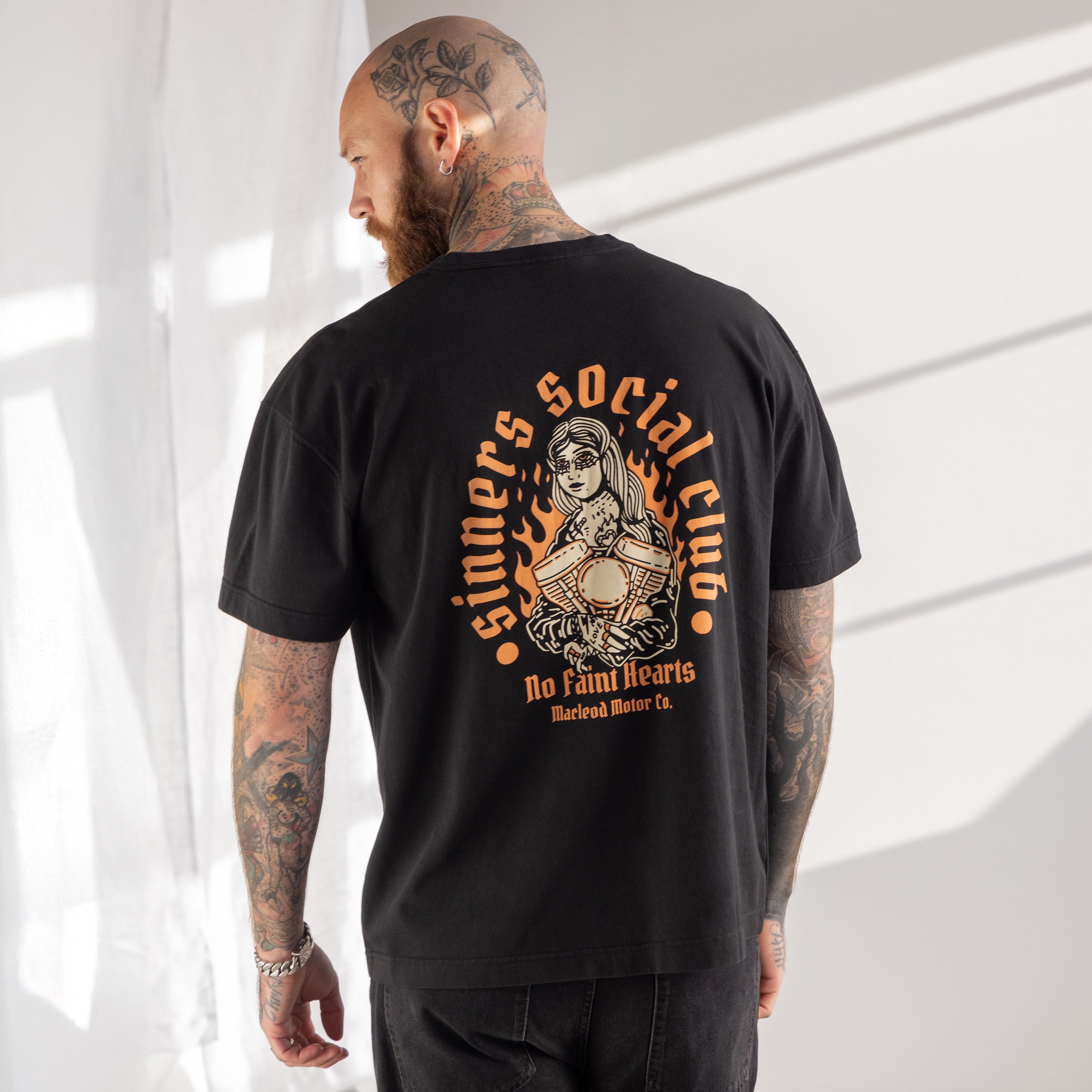 Sinners Social Club - Relaxed Fit T-Shirt