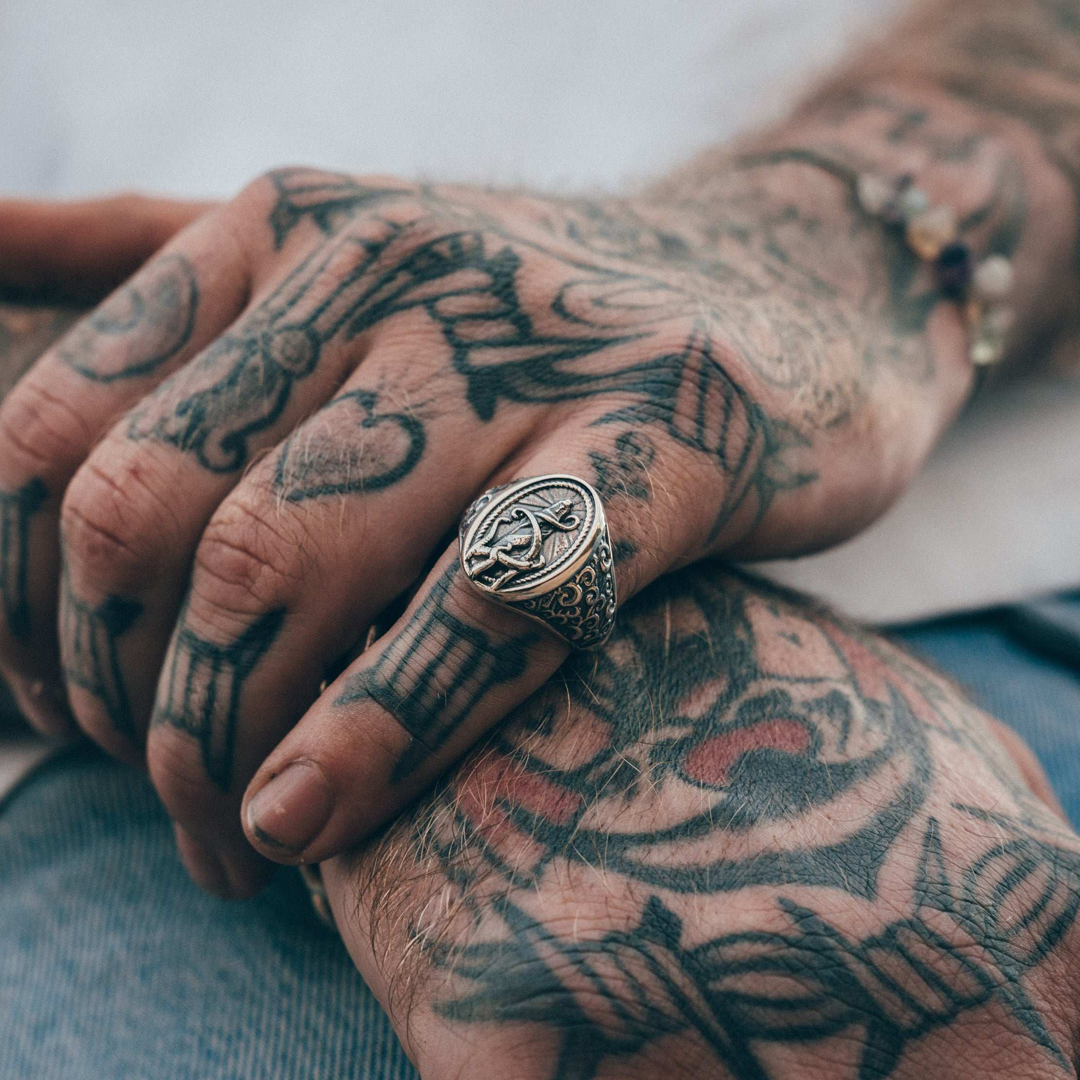 Kraken - 925 Sterling Silver Ring | Motorcycle & Street Apparel