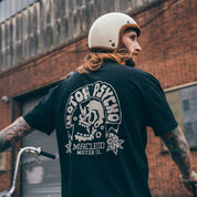 showing back of t shirt